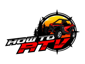 HowtoATV.com logo design by daywalker