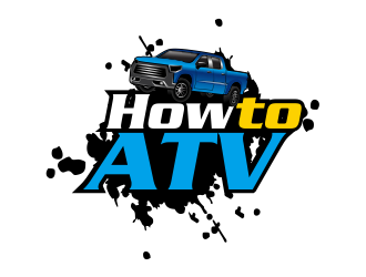 HowtoATV.com logo design by Girly