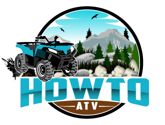 HowtoATV.com logo design by Suvendu