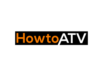HowtoATV.com logo design by MUNAROH