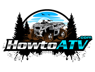 HowtoATV.com logo design by Suvendu