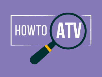 HowtoATV.com logo design by pilKB