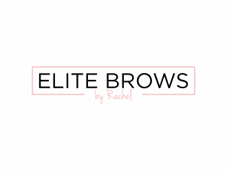 Elite Brows by Rachel logo design by hopee