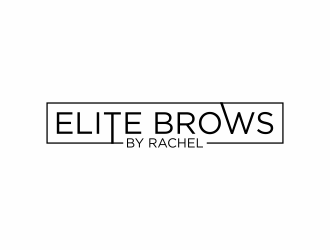 Elite Brows by Rachel logo design by hopee