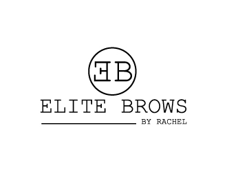Elite Brows by Rachel logo design by drifelm