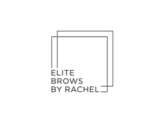 Elite Brows by Rachel logo design by andawiya