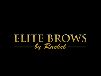 Elite Brows by Rachel logo design by serprimero