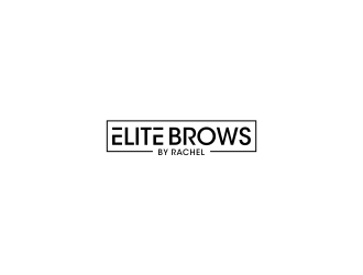 Elite Brows by Rachel logo design by MUNAROH