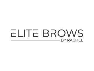 Elite Brows by Rachel logo design by DreamCather