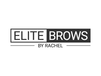 Elite Brows by Rachel logo design by DreamCather