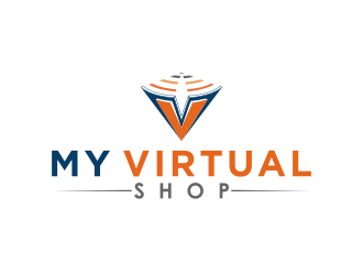 My Virtual Shop logo design by Msinur