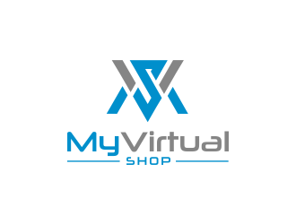My Virtual Shop logo design by kimora