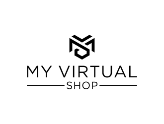 My Virtual Shop logo design by Msinur