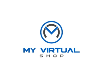 My Virtual Shop logo design by DMC_Studio