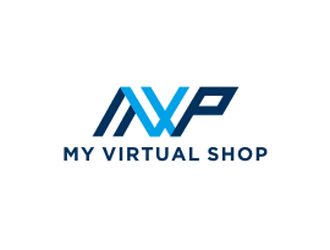 My Virtual Shop logo design by andawiya