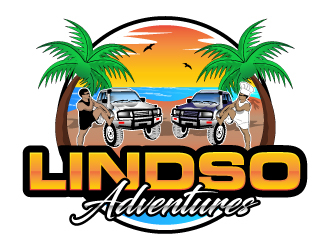 Lindso Adventures  logo design by Suvendu
