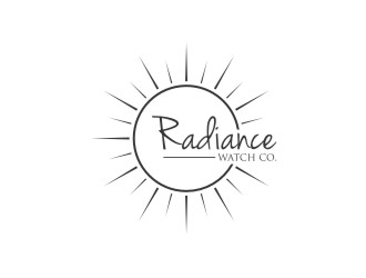 Radiance Watch Co. logo design by bombers
