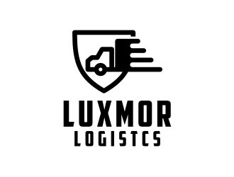 Luxmor Logistcs  logo design by Garmos