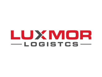 Luxmor Logistcs  logo design by puthreeone