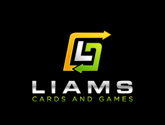 Liams Cards and Games logo design by bezalel