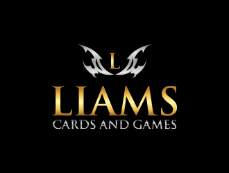 Liams Cards and Games logo design by luckyprasetyo