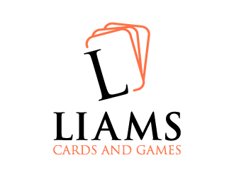 Liams Cards and Games logo design by mewlana
