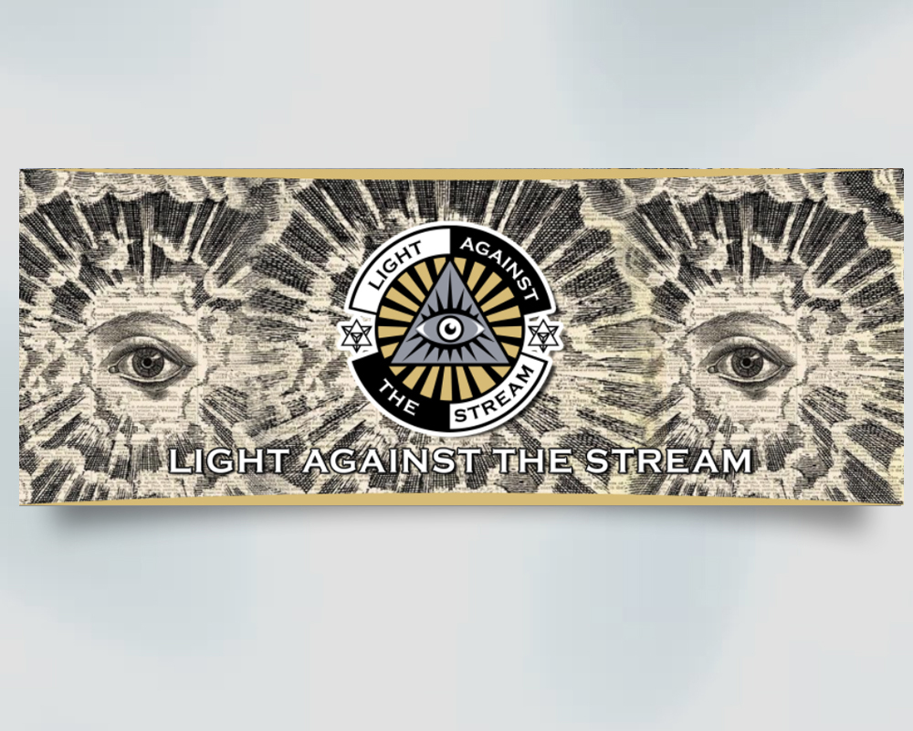 Against the Stream logo design by PANTONE