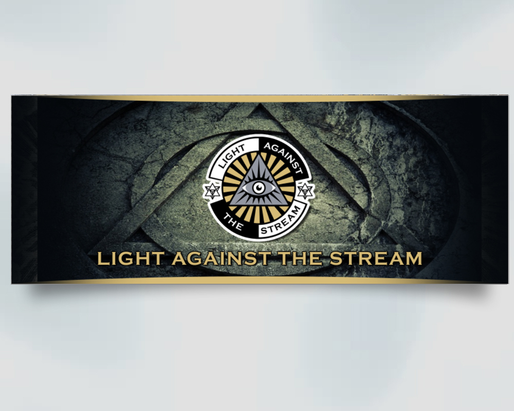 Against the Stream logo design by PANTONE