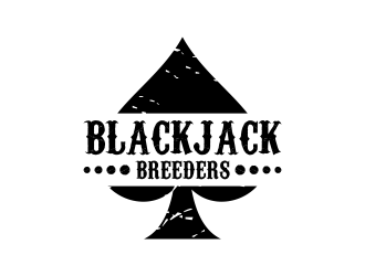 Blackjack Breeders logo design by aflah