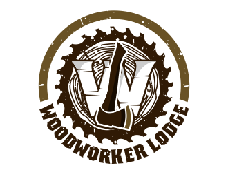 woodworker lodge logo design by ekitessar