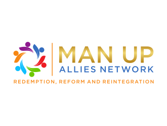 MAN UP ALLIES NETWORK ( Redemption. Reform. Reintegration) logo design by GassPoll