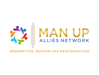 MAN UP ALLIES NETWORK ( Redemption. Reform. Reintegration) logo design by GassPoll