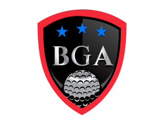 black golfers association (BGA) logo design by LogoQueen