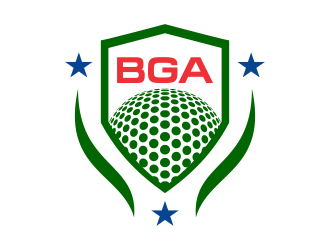 black golfers association (BGA) logo design by cikiyunn