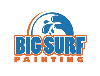 Big Surf Painting logo design by kunejo