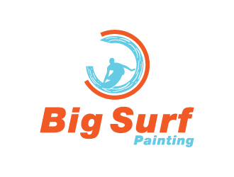 Big Surf Painting logo design by Shailesh