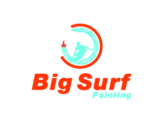 Big Surf Painting logo design by Shailesh