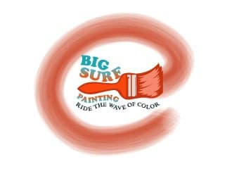 Big Surf Painting logo design by Htz_Creative