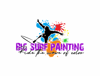 Big Surf Painting logo design by giphone