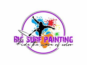 Big Surf Painting logo design by giphone