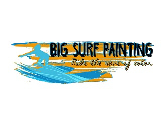 Big Surf Painting logo design by bulatITA