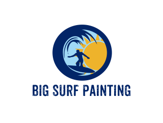 Big Surf Painting logo design by Greenlight