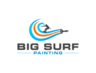 Big Surf Painting logo design by bismillah