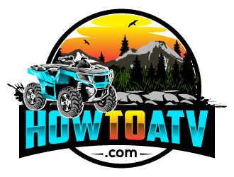 HowtoATV.com logo design by Suvendu