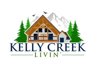 Kelly Creek livin’ logo design by ElonStark