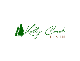 Kelly Creek livin’ logo design by GassPoll