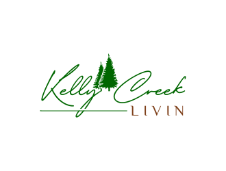 Kelly Creek livin’ logo design by GassPoll