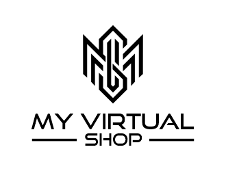 My Virtual Shop logo design by jm77788