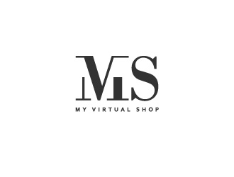 My Virtual Shop logo design by hwkomp