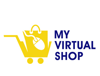 My Virtual Shop logo design by PMG